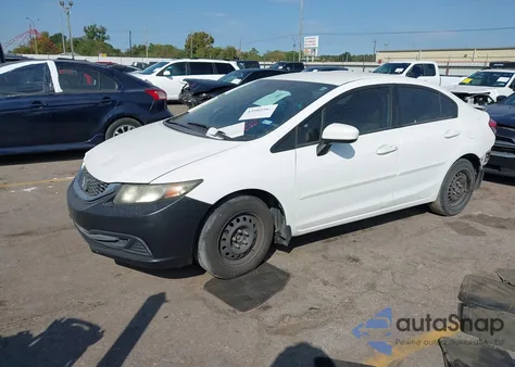 2014 Honda Civic Lx z USA, uszkodzony, nr VIN 19XFB2F5XEE068470